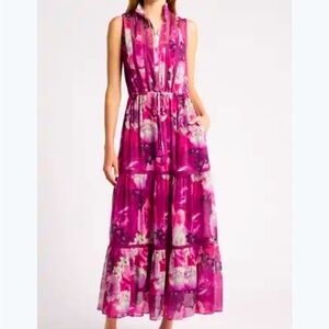 LOST + WANDER Flower Power Floral Maxi